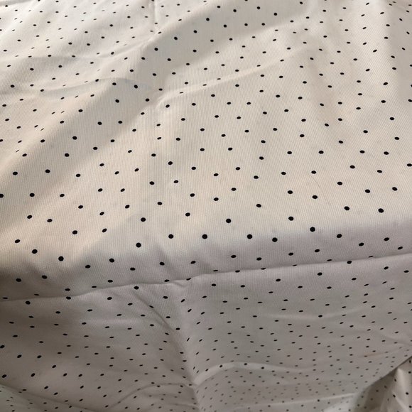 πCone Mills White with Blue Dots Fabric for Craft - Quilts etc 130 x 59 inch - Picture 2 of 8